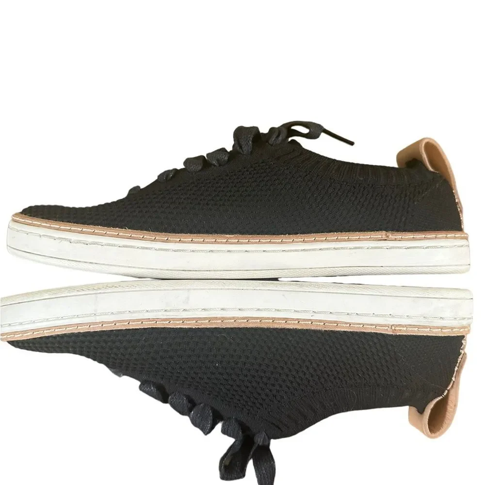 Ugg Black Sidney Sneakers Womens Size 6.5 - Picture 3 of 5